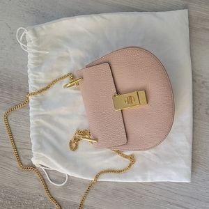 Chloe Drew Bag Small Cement Pink